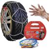 Catene da neve autobloccanti per auto con maglia 9 mm - Gruppo 80 (vedi foto)