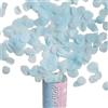 Spara coriandoli maschio o femmina 15 cm Azzurro Rivelazione - 3