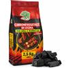 Carbone di legna per barbecue da 2,2 Kg - 1 Sacco