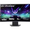 Lg UltraGear Monitor PC Gaming Curvo 27 Display LCD 180 Hz 1ms 2560 x 1440 Pixel Quad HD - 27GS60QN