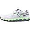 Mizuno Scarpe da tennis da uomo Mizuno Wave Enforce Tour 2 AC White/Neo Mint/Vintage Indigo EUR 44