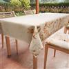 PETTI Artigiani Italiani - Tovaglia Pasqua Antimacchia Rettangolare Copritavolo Pasquale Cucina Disegno Sweet Easter X24 Posti (140x450 cm) 100% Made in Italy