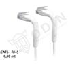 UBIQUITI Patch cord U-CABLE-PATCH-0.3M-RJ45 Ubiquiti CAT6 0,3 mt RJ45 con cavo Flessibile 3 mm di diametro