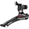 Shimano, Deragliatore Doppio Anteriore TourneyTY FD-A073, Nero (Schwarz - Schwarz), 7 velocità