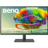 BenQ Monitor per Designer BenQ PD3205U - 32″, UHD 3840x2160, IPS , HDR 10, 99% sRGB , Modalità Darkroom, Grigio