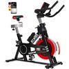GOVITA Cyclette PROFESSIONALE Allenamento Spin Bike AEROBICO Home Trainer, Bici da Fitness, Spinning