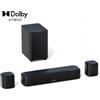Ultimea Aura A50 Pro 5.1 Soundbar, Dolby Atmos, sistema audio surround per TV, controllo app, 2 altoparlanti surround