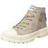 Palladium Pallashock Mid Org, Stivali Sneaker Unisex - Adulto, Grigio, 36 EU