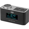 TREVI Radiosveglia Digitale Radio DAB / DAB+ / FM Funzione Snooze / Sleep USB colore Nero - RC 80D6 DAB 0RC80D600