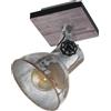 Eglo Leuchten my light Faro a 1 luce orientabile cupola Barnstaple stile industial 1XE27 49648/20