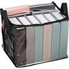PRETYZOOM Scatola Trasparente Porta Libri in PVC, Contenitore Per Da Aula E Casa, Organizer Multiuso Per Libri Con Design Semplice E Capacità, 32x25x24cm