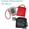 Spengler Misuratore di Pressione Digitale Automatico Spengler Autotensio Corallo + Bracciale XL Extra Large