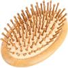 Brrnoo Spazzola per Capelli, Pettine per Massaggio in Legno Senza Manico, Mini Spazzola per Capelli Districante, Pettine per lo Styling per la Cura del Cuoio Capelluto Spazzola per Capelli(Pettine)