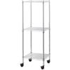 Sarmog Scaffale Brixo Manhattan 3p H.90 cm. con Ruote