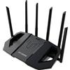 ASUS Tuf Gioco BE6500 Dual Band Wi-Fi 7 (802.11be) Estensibile Gioco Router