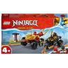 LEGO NINJAGO 71789 Battaglia su Auto e Moto di Kai e Ras, Veicoli Gioc