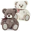 Decar Peluche Orso Seduto 25 Cm Con Cuore E Zampe Ricamate Assortiti Decar 24825 - Peluches E Gadgets