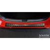 Avisa Protezione paraurti Posteriore in Acciaio Inox Nero Compatibile con Toyota Yaris IV Hatchback 5-Portes 2020- 'Ribs'