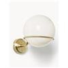 Westwing Collection Applique con sfera di vetro Carey