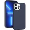 ARSUNOVO per iPhone 13 Pro Max Caso da 6,7 pollici, Custodia sottile in silicone liquido antiurto e antigraffio protettiva Bumper Cover per iPhone 13 Pro Max (blu navy)