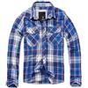 Brandit Check Shirt Long Sleeve, Uomo, Red/Black, 6XL