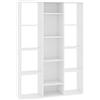 vidaXL Libreria/Divisorio Versatile Moderna Elegante Robusta Scaffali Espositore Parete Attrezzata Bianco 100x24x140 cm in Multistrato
