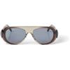 Palm Angels Occhiale da sole Palm Angels Model SIERRA col. crystal melange grey