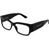 BALENCIAGA Occhiale da vista Balenciaga BB0332O col. 001 black black transparent