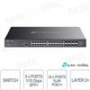 OMADA SX3832MPP - TP-Link Omada SX3832MPP Switch 8 porte 1/10 Gbps SFP+ & 24 Porte RJ45 PoE++ - Managed L2+