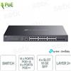 OMADA SG3428XMPP - TP-Link Omada SG3428XMPP Switch con 16 Porte PoE+, 8 Porte PoE++, 4 Slot 10 GE SFP - Managed L2+