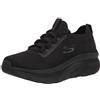 Skechers Scarpe da Donna Senza Lacci per Lo Styling Atletico e Sanitario, Nero, 6