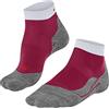 FALKE RU4 Endurance Short W SSO cotone filo funzionale antivesciche 1 paio, Calzini da corsa Donna, Rosso (Rose 8565), 35-36