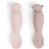 done bydeer Set 2 Cucchiai Apprendimento Done By Deer Tiny Farm Cipria