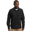 Brandit Flannel Shirt Long Sleeve, Uomo, Black, L