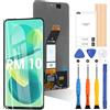 ARSSLY Schermo per Xiaomi Redmi 10 21061119AG / Redmi 10 2022 21121119SG LCD Display Touch Digitizer Parti di Ricambio di Riparazione con Strumenti(Non per Redmi Note 10)