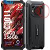 Does not apply Telefono da lavoro Android 14 Rugged Smartphone, 11000mAh/18W, 98dB Altoparlant