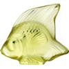 Lalique / Sculptures / Poisson - Fish / statuetta / cristallo / giallo - 3002400