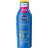 Nivea Sun Latte Solare Protect & Hydrate SPF15 200 ml, Crema solare 15 idratante per 48 ore ml