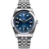 NIADI BB36 36mm Automatico PT5000 Orologio Meccanico Uomo Vetro Zaffiro Bush Bracciale 10ATM Impermeabile Orologi, V 1