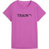 PUMA GRAPHICS TRAIN TEE T-shirt Allenamento Donna