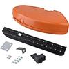 Cancanle 420mm / 260mm Kit Lama Lama di Protezione della Gonna della Protezione del Trimmer per STIHL FS55 FS110 FS130 FS160 FS180 FS200 FS220 FS240 FS250 Sostituisce # 4119 007 1013 Set Completo