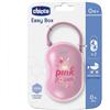 ARTSANA Chicco Portasucchietto Doppio Portaciuccio Neonato Rosa 0 Mesi+