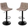 San Marco Sgabelli alti di design beige (2)