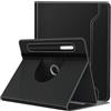 TiMOVO Custodia Universale per Tablet da 9-11 inch, Cover Protettiva con Supporto Girevole a 360 Gradi e Tasca per Penna per Tablet Schermo Tattile Android da 9 10 10.1 Inch, Nero