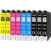 Yowell 405XL Cartucce Compatibili per Cartucce Epson 405 XL 405XL per Workforce Pro WF-3820 WF-3825 WF-4820 WF-4825 WF-4830 WF-7830 WF-7835 WF-7840, 9 Multipack (3 Nero 2 Ciano 2 Magenta 2 Giallo)