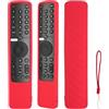 CTRLBETTER Custodia Telecomando in Silicone Compatibile Con TV P1 32" 43" 55" Android Q1 75" LED TV XMRM-19 Telecomando Vocale Copertura Protettiva Antiurto Con Rosso e Cordino