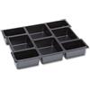 L-BOXX 1000010125 - Inserto per piccoli oggetti, 8 cavità 102, colore: Grigio