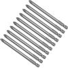 CoCud Croce Croce Avvitatore Punte, PH2 100mm Lungo 1/4 Esagonale Gambo, S2 magnetici Croce Trapano Punta per Potenza Impatto Guida, 10-Pezzi
