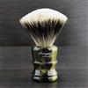JAG SHAVE Horn Replica - Pennello da barba con setole di tasso Silvertip per capelli di alta qualità sul mercato con manico rinnovato, perfetto e splendido regalo per l'uso quotidiano.