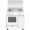 GLEM GAS AS854GX Forno Gas + Grill Elettrico